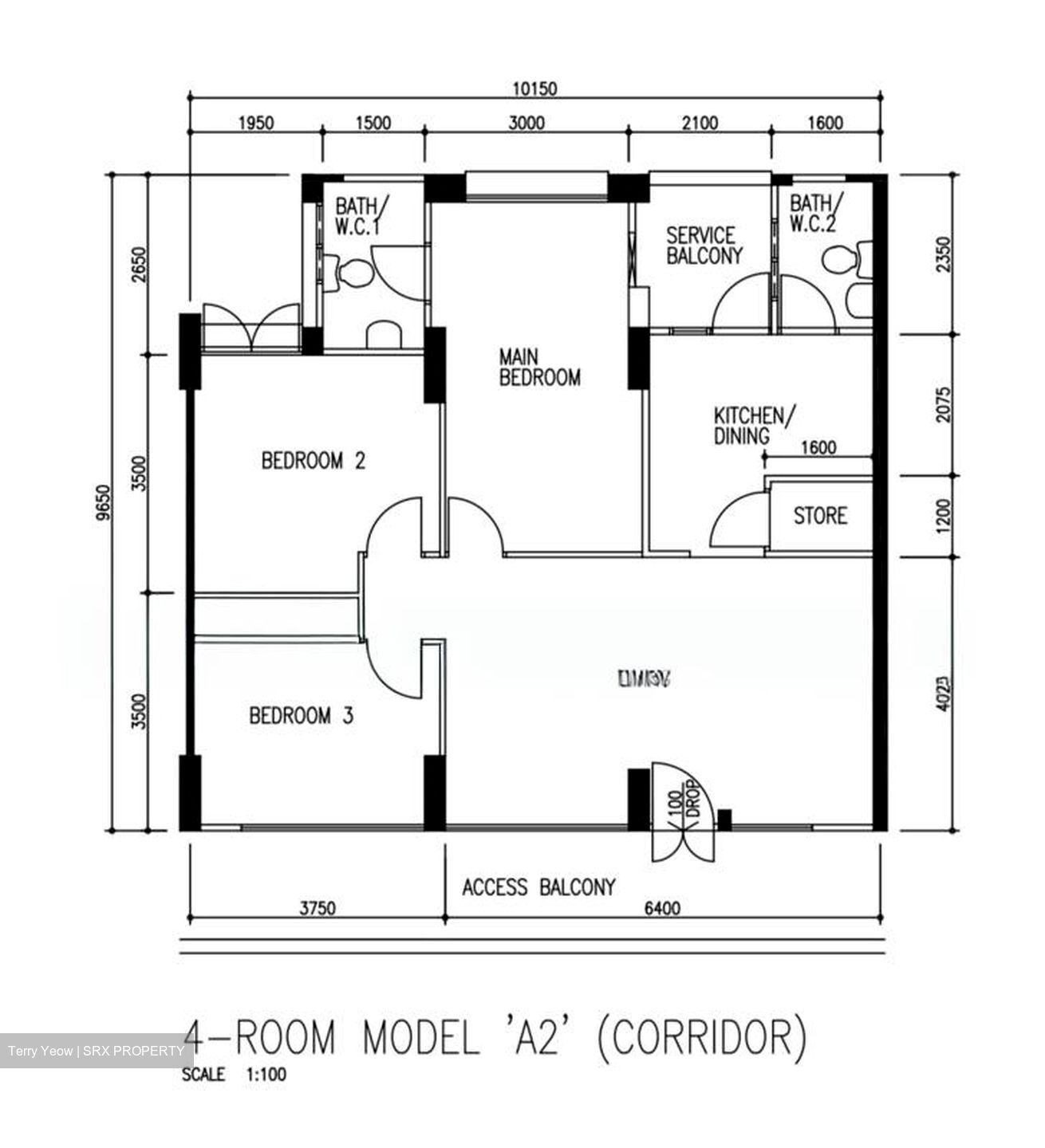 Blk 773 Woodlands Drive 60 (Woodlands), HDB 4 Rooms #576087521